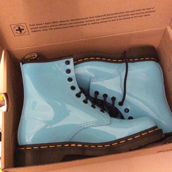 Dr. Martens Shoes - New DR. Martens boots in a fun beautiful turquoise blue